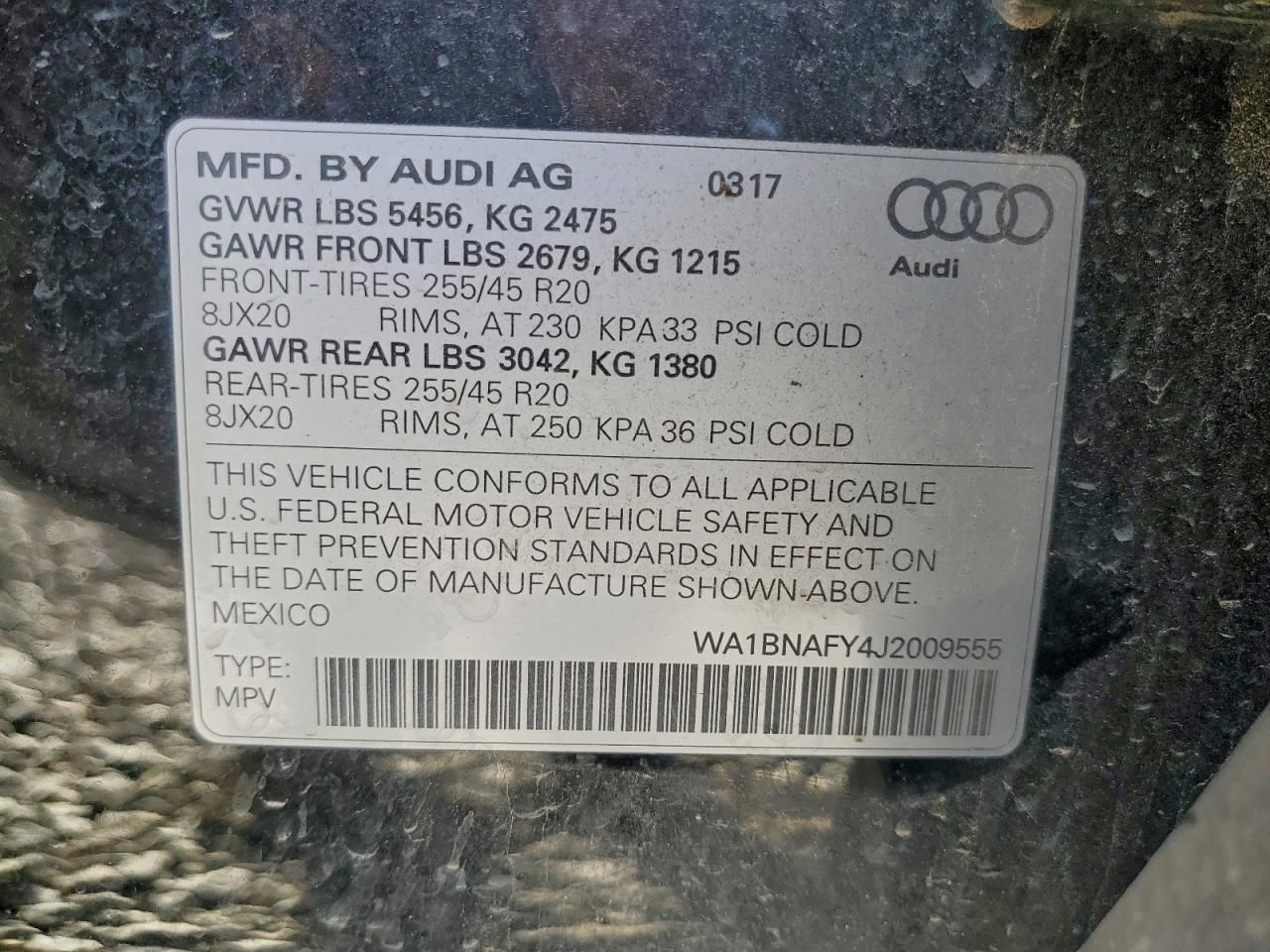 2018 Audi Q5 Premium Plus