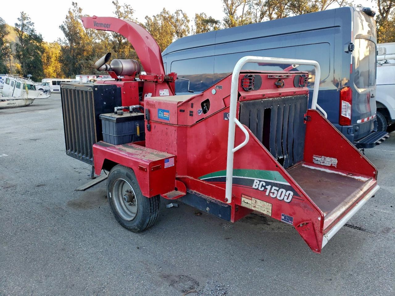 2015 Vermeer BC1500 Wood Chipper