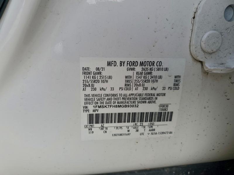 2021 Ford Explorer Limited