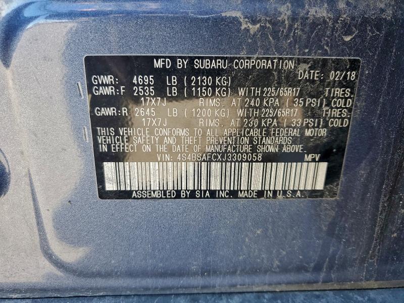 2018 Subaru Outback 2.5i Premium