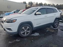 Jeep salvage cars for sale: 2019 Jeep Cherokee Limited