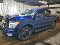 Nissan salvage cars for sale: 2018 Nissan Titan sv