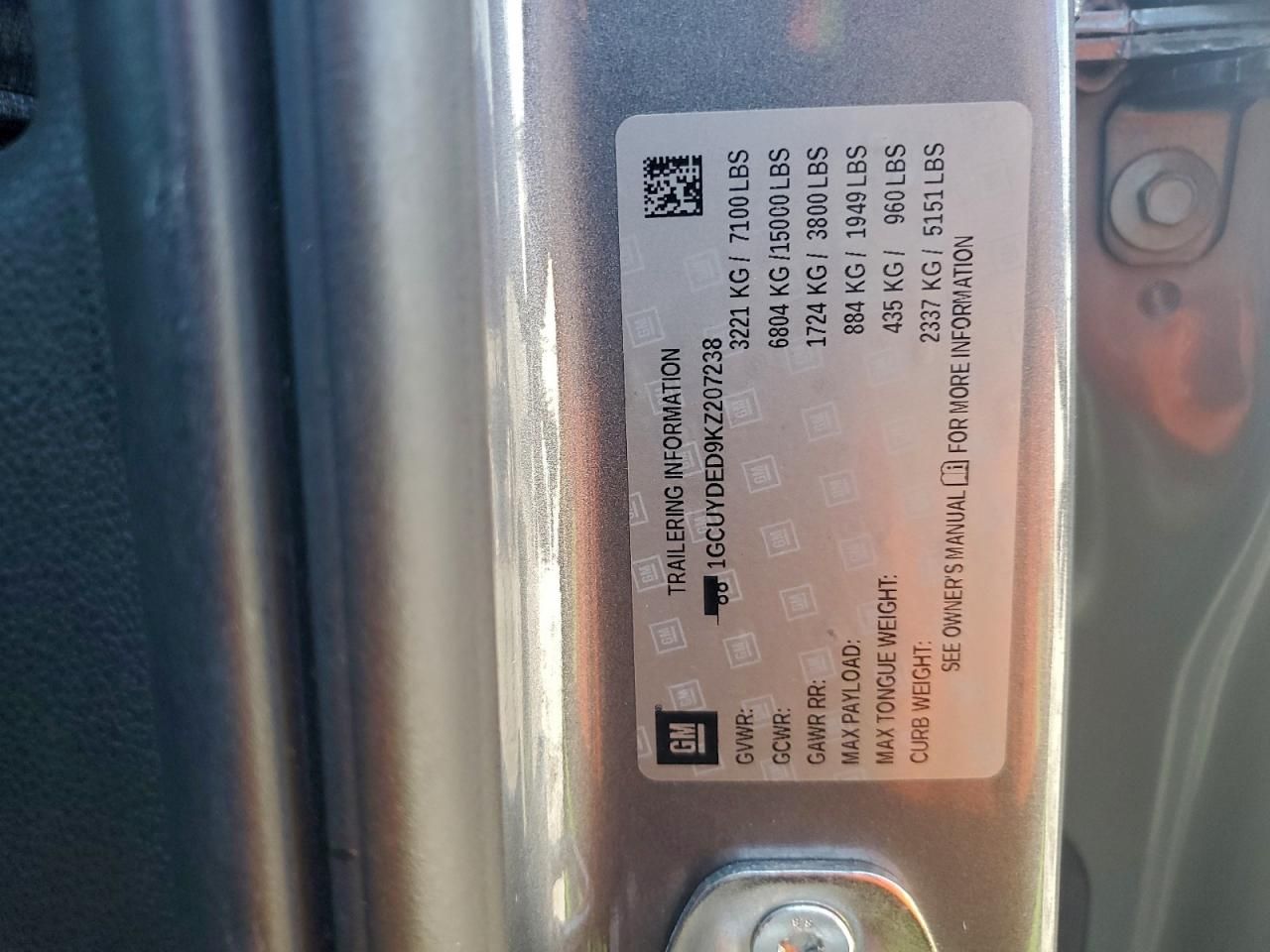 2019 Chevrolet Silverado K1500 lt