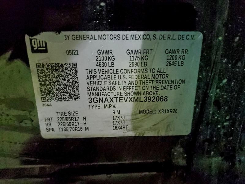 2021 Chevrolet Equinox lt