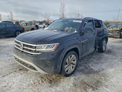 Volkswagen salvage cars for sale: 2020 Volkswagen Atlas Cross Sport sel Premium