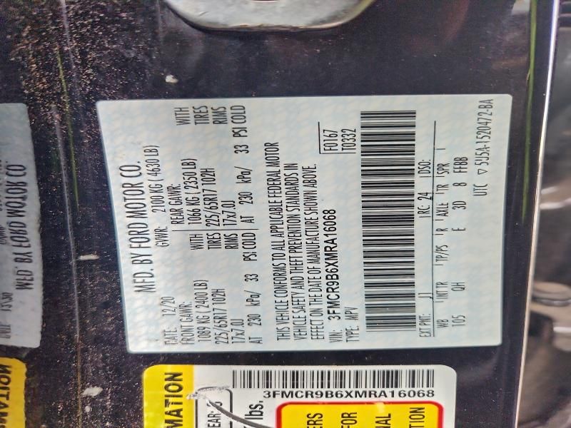 2021 Ford Bronco Sport big Bend