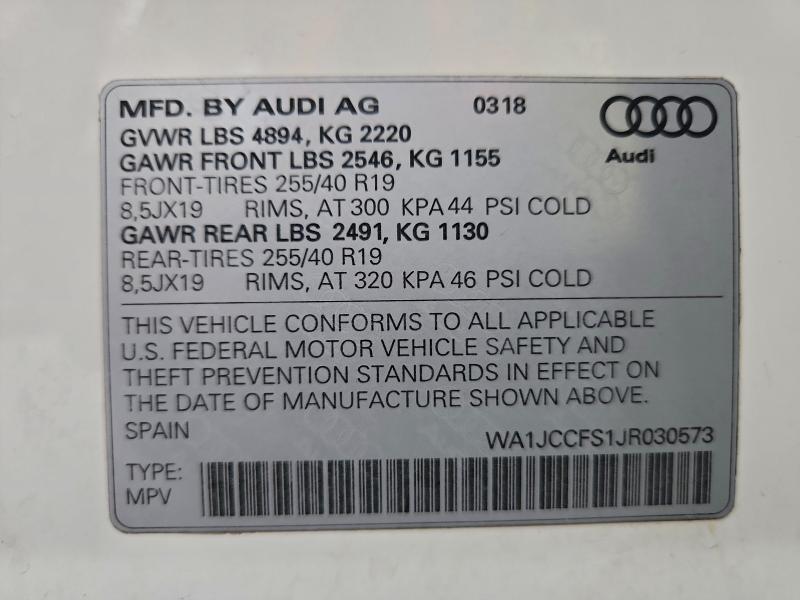 2018 Audi Q3 Premium Plus