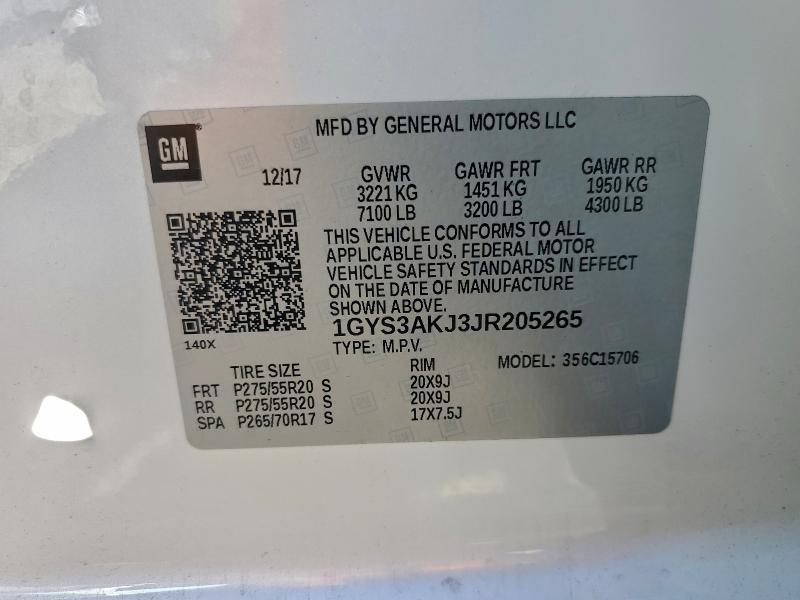 2018 Cadillac Escalade