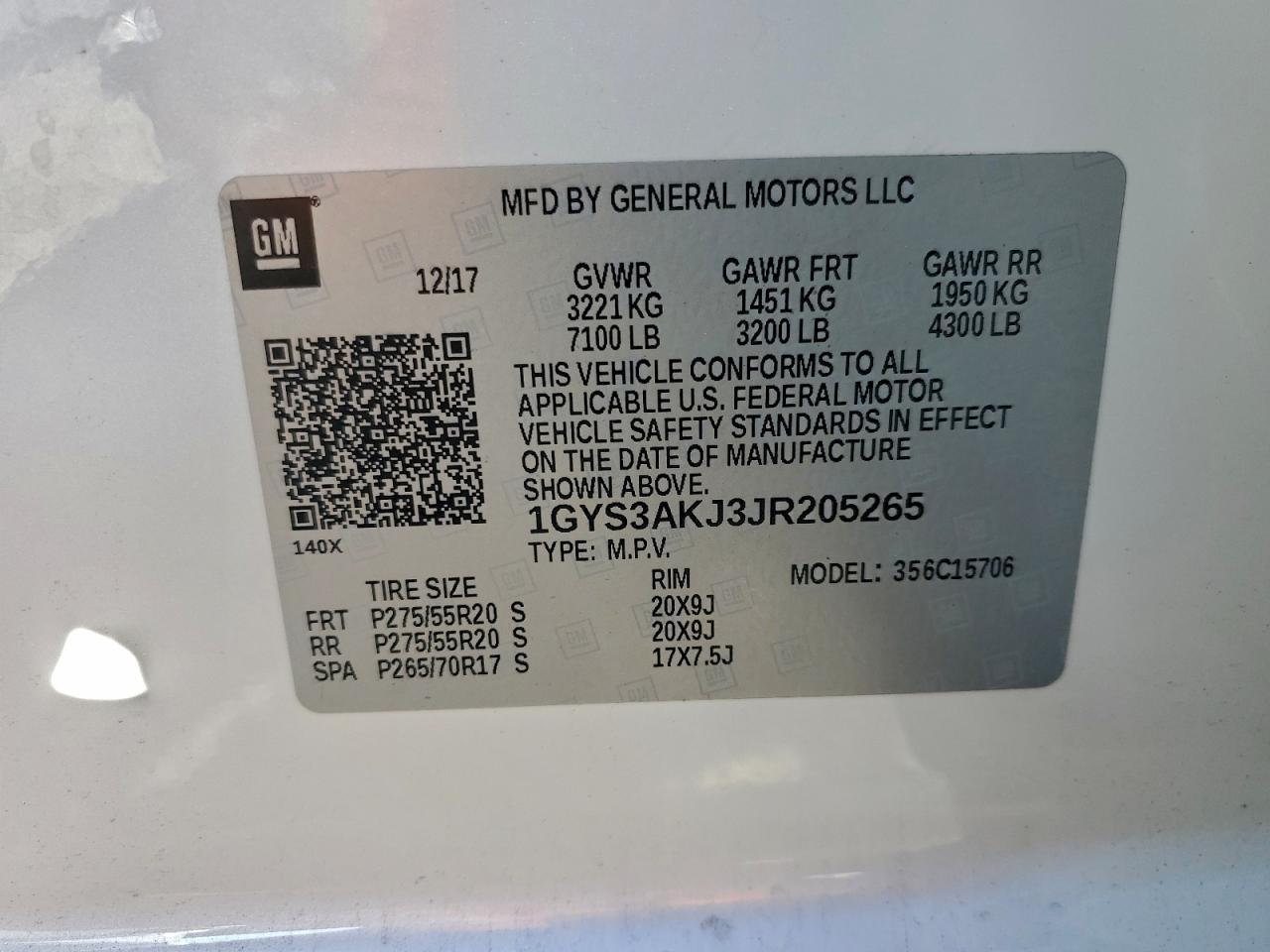 2018 Cadillac Escalade