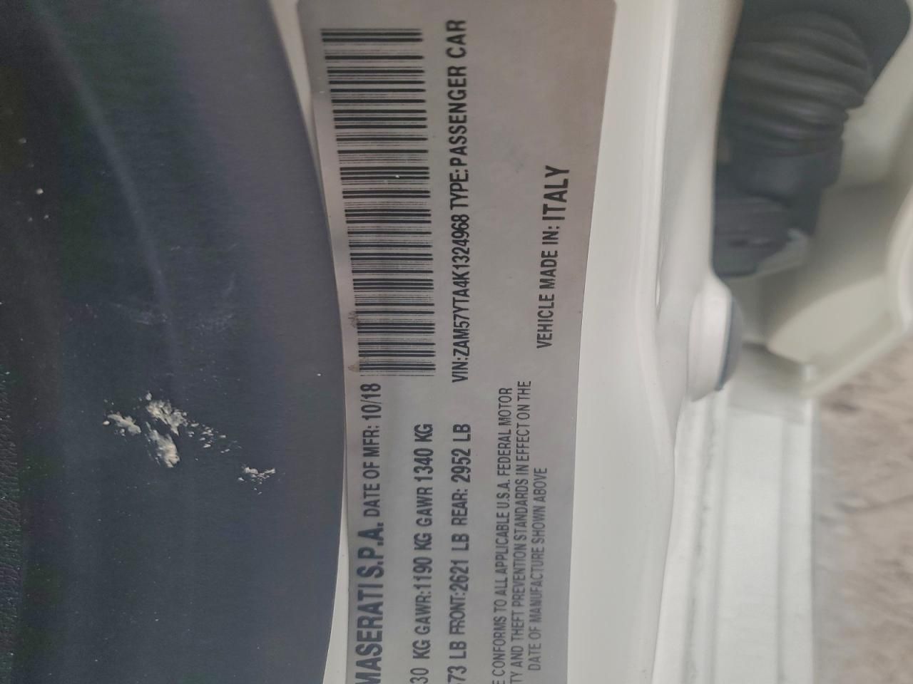 2019 Maserati Ghibli s