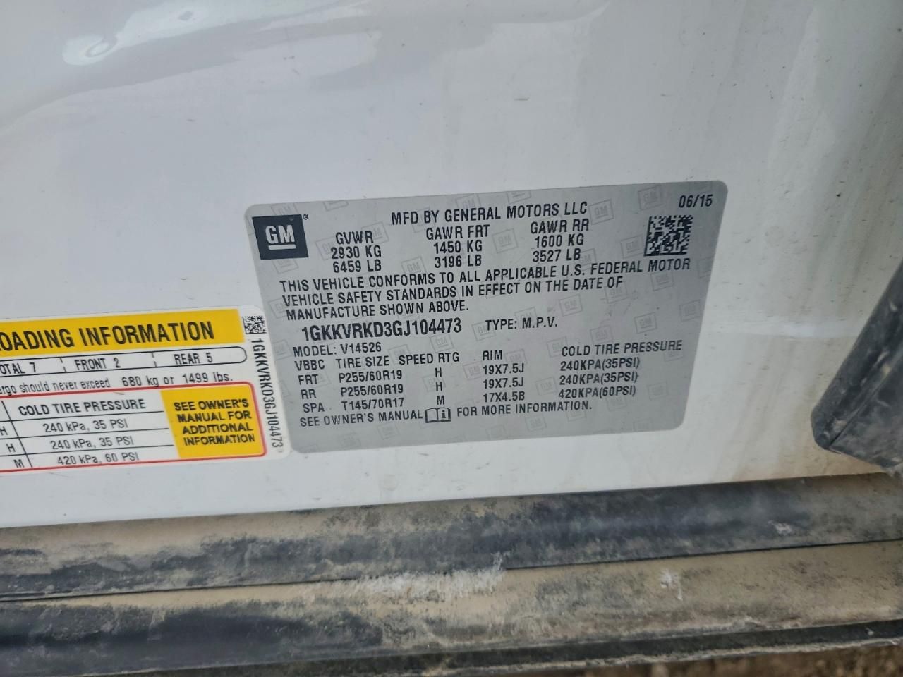 2016 GMC Acadia Slt-1