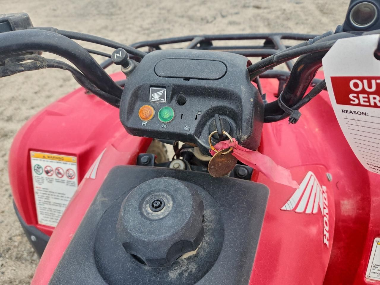 2014 Honda Fourtrax Recon ATV