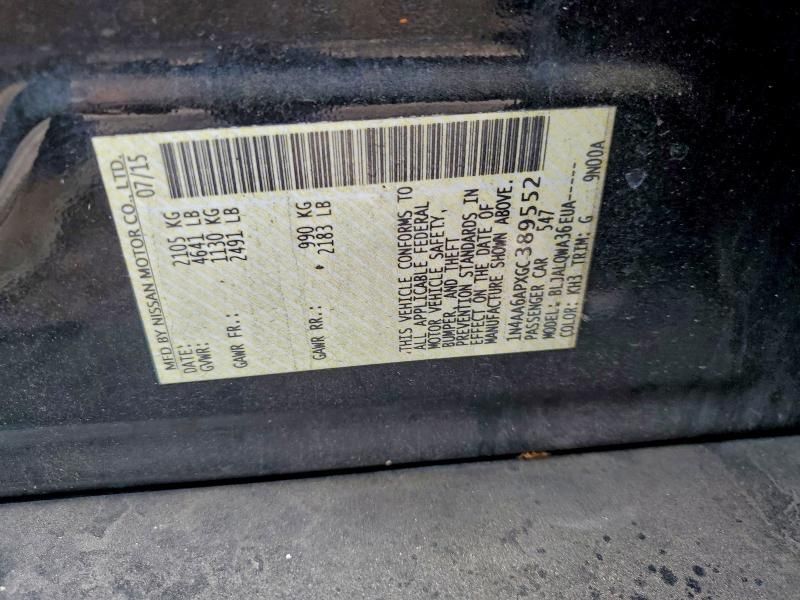 2016 Nissan Maxima 3.5s