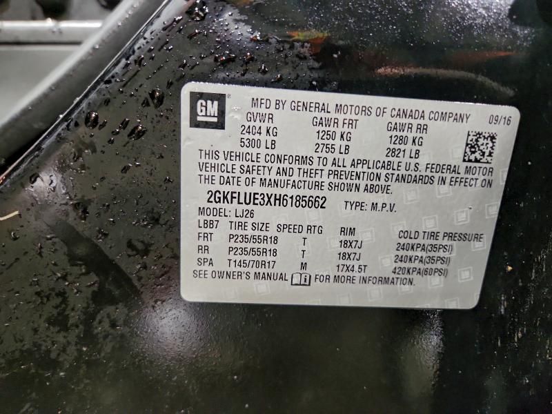 2017 GMC Terrain slt