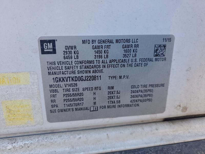 2016 GMC Acadia Denali