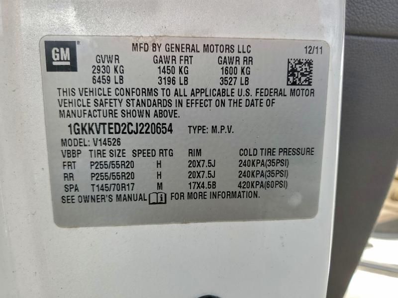 2012 GMC Acadia Denali