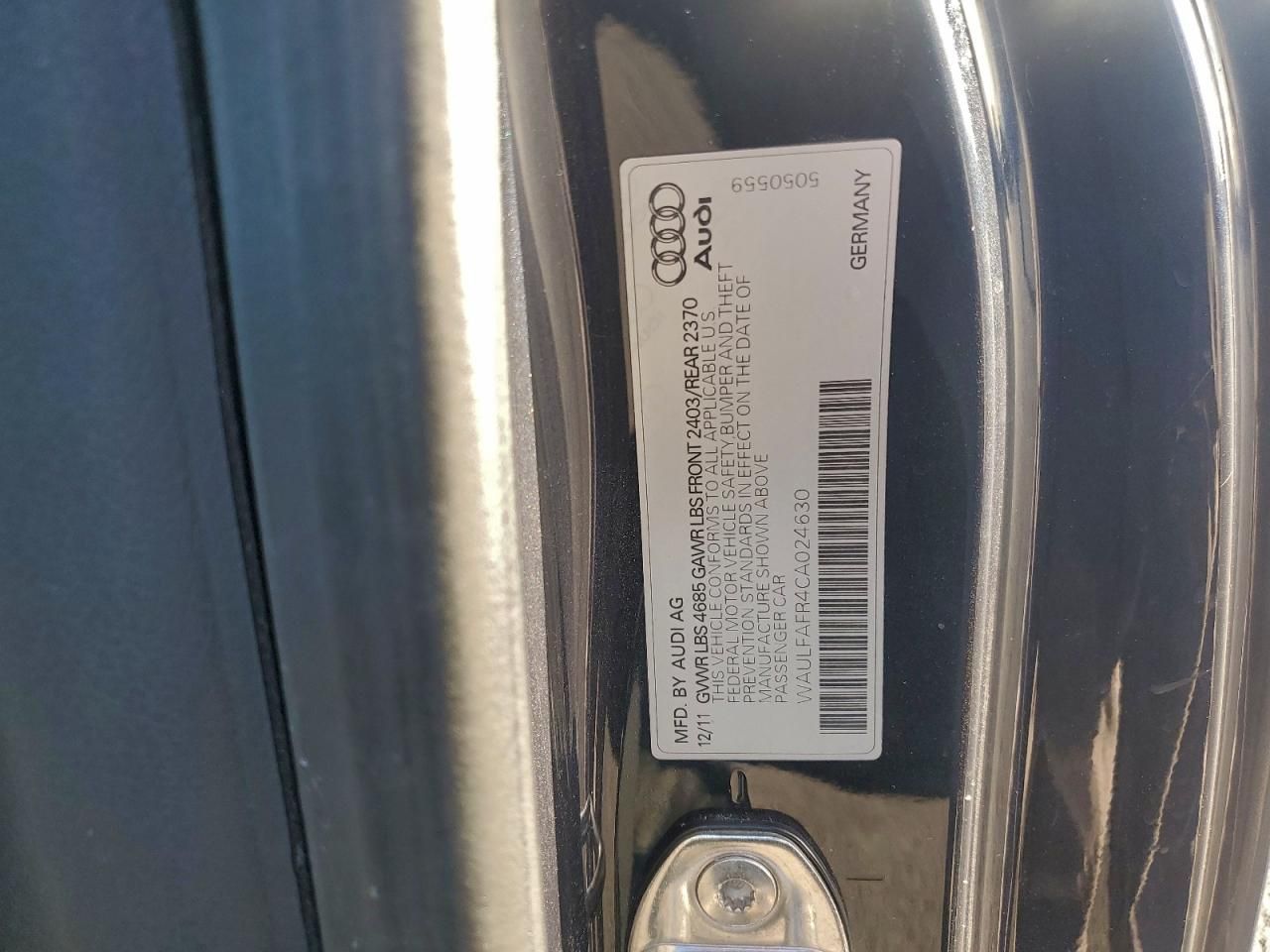 2012 Audi A5 Premium Plus