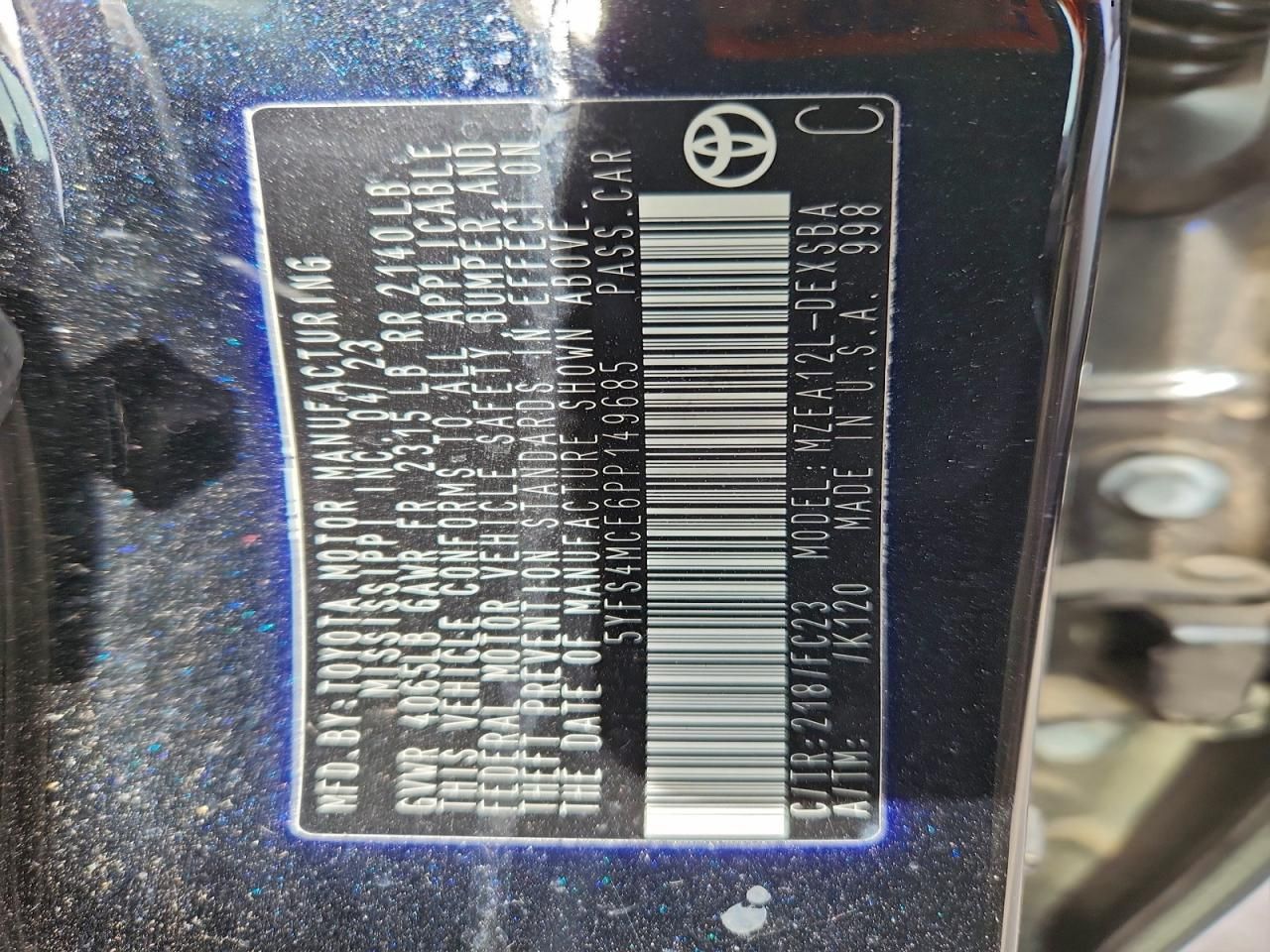 2023 Toyota Corolla se