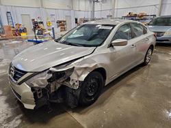 Salvage cars for sale from Copart Wayland, MI: 2017 Nissan Altima 2.5