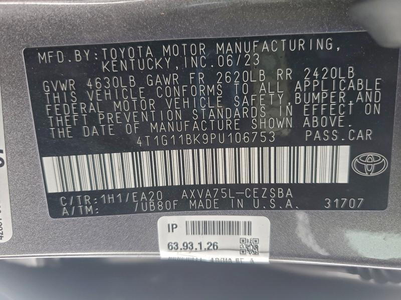 2023 Toyota Camry se Night Shade