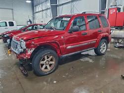 Salvage cars for sale from Copart Ham Lake, MN: 2005 Jeep Liberty Limited