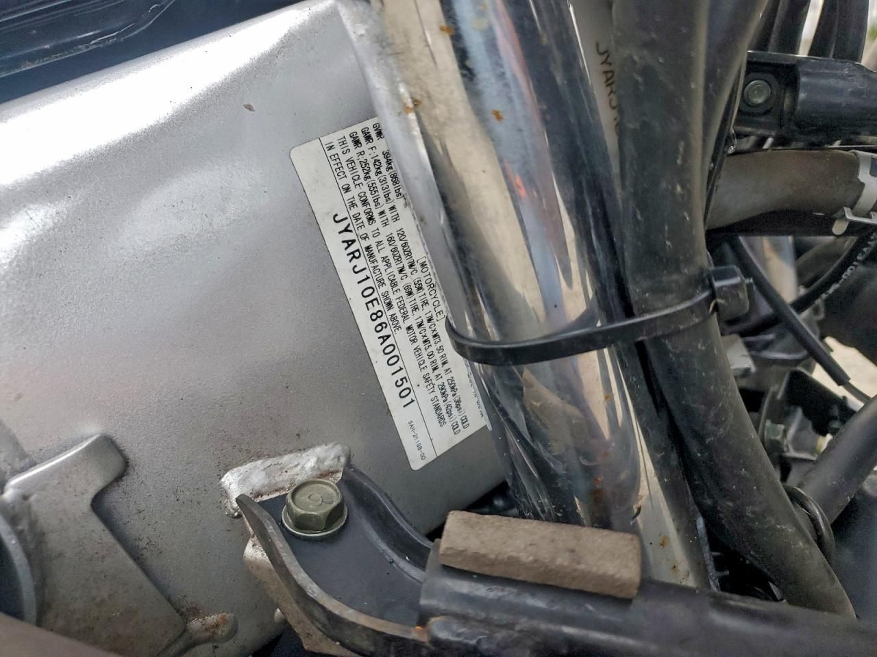 2006 Yamaha YZF600 R