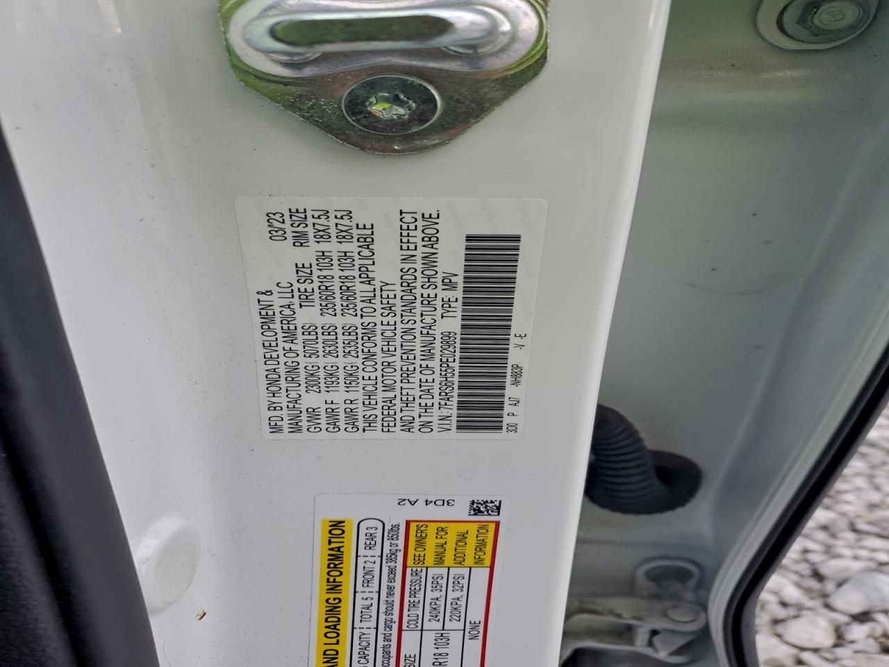 2023 Honda Cr-v Sport