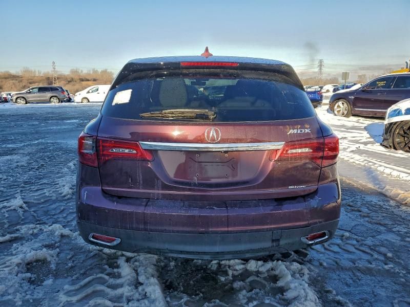 2016 Acura Mdx Technology