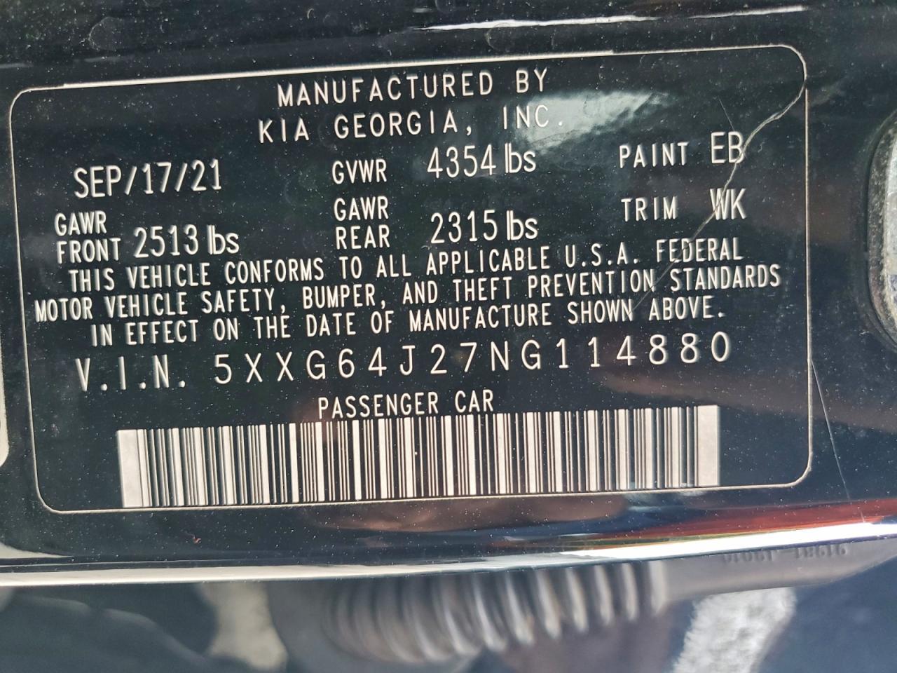 2022 KIA K5 gt Line