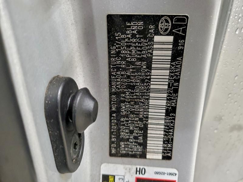 2016 Toyota Corolla l