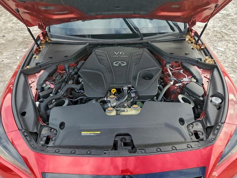 2020 Infiniti Q50 red Sport 400