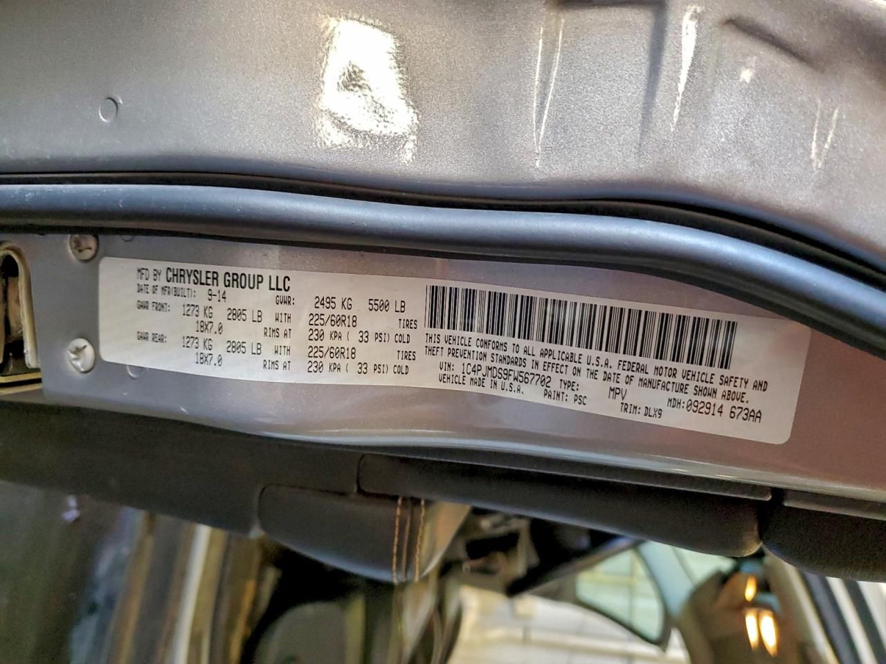 2015 Jeep Cherokee Limited