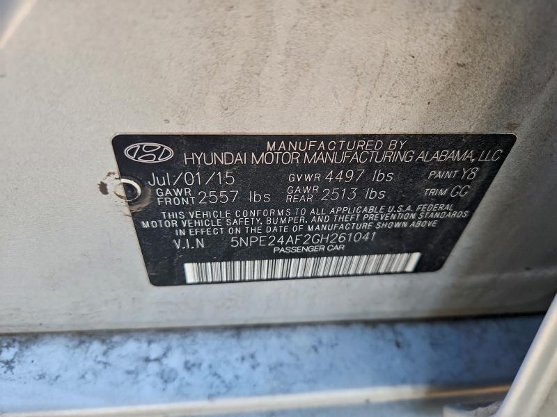 2016 Hyundai Sonata se