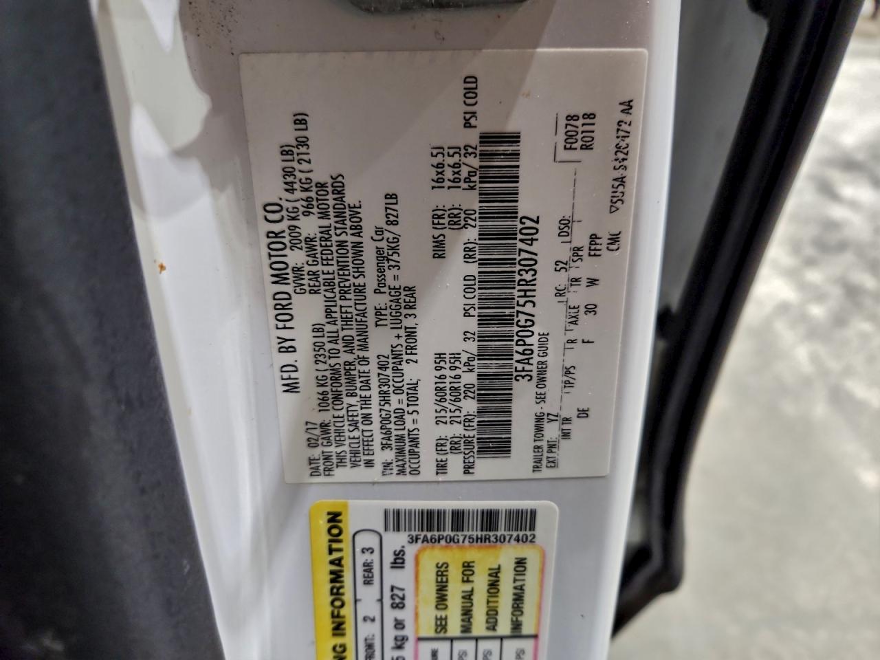 2017 Ford Fusion s