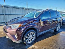 Salvage cars for sale from Copart Littleton, CO: 2018 Toyota Rav4 Limited