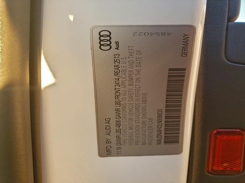 2020 Audi A4 Premium