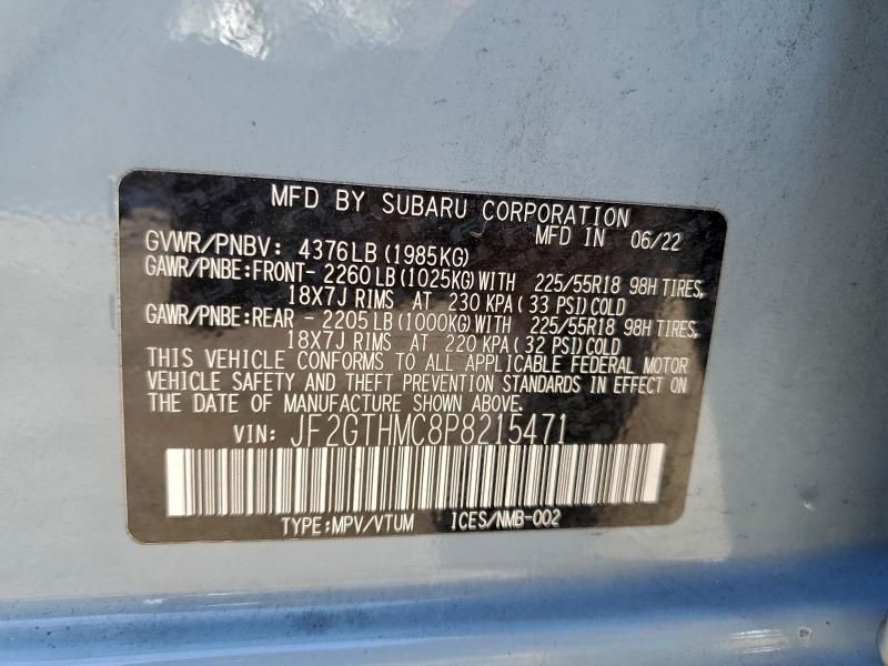 2023 Subaru Crosstrek Limited