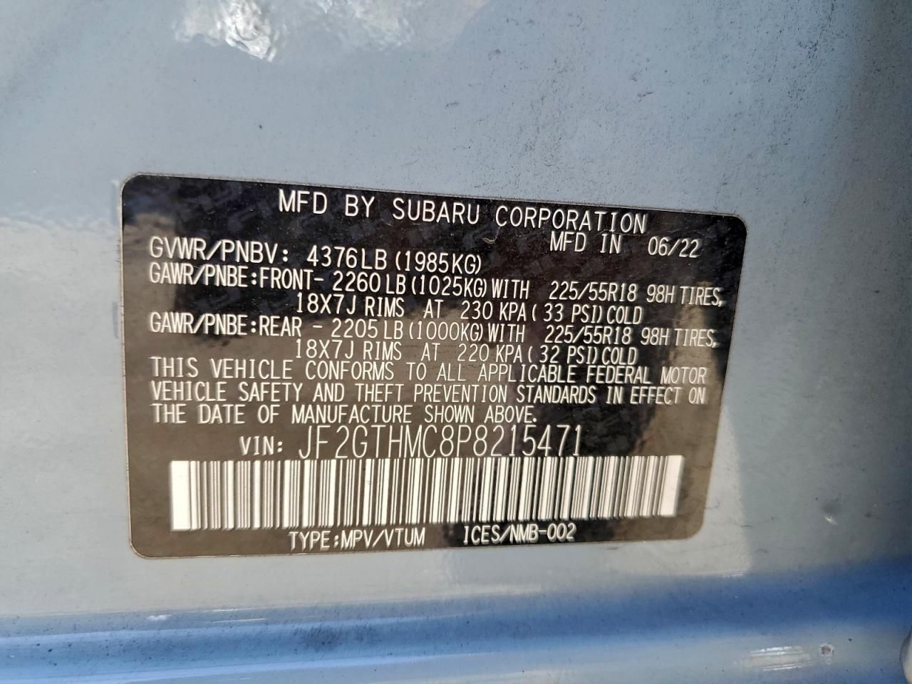 2023 Subaru Crosstrek Limited