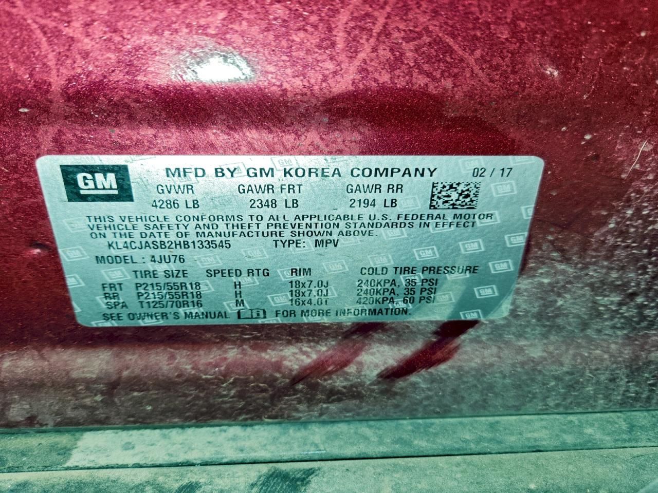 2017 Buick Encore Preferred