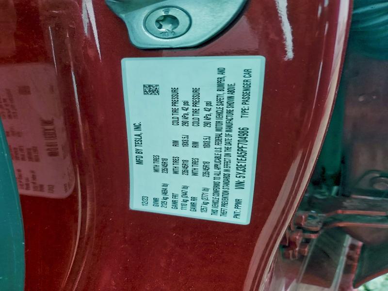 2023 Tesla Model 3
