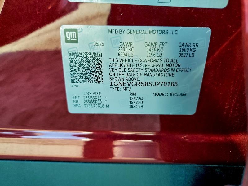 2025 Chevrolet Traverse lt