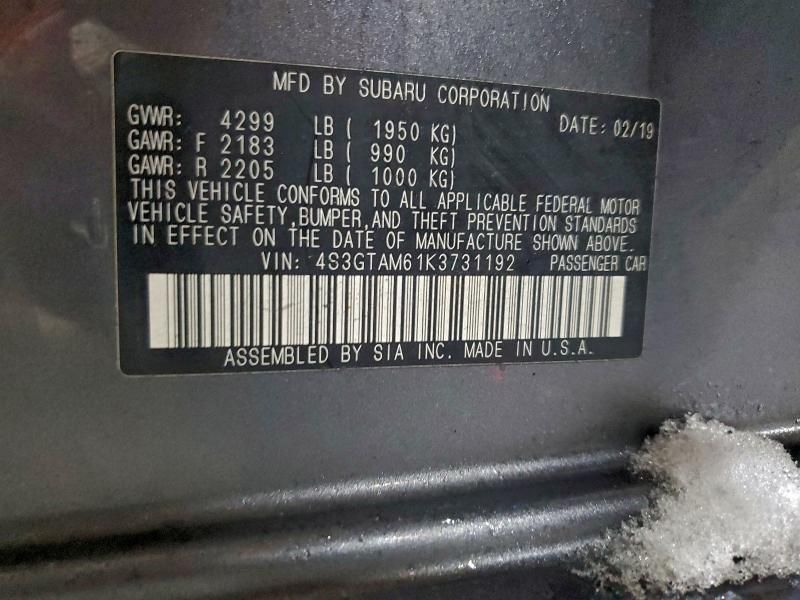 2019 Subaru Impreza Sport