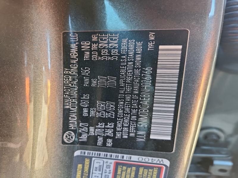 2022 Hyundai Tucson sel