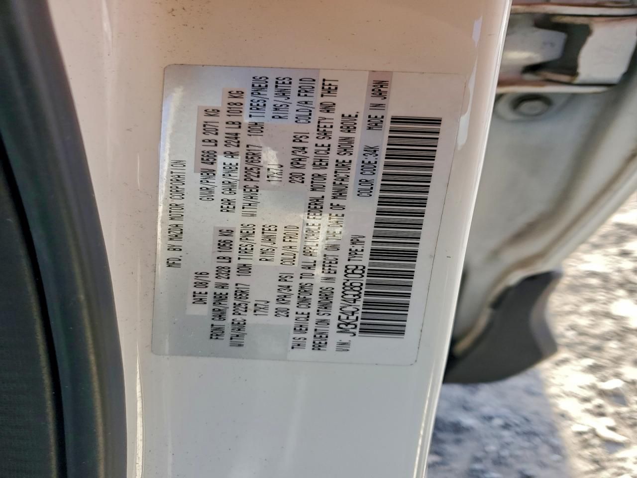 2016 Mazda Cx-5 Touring