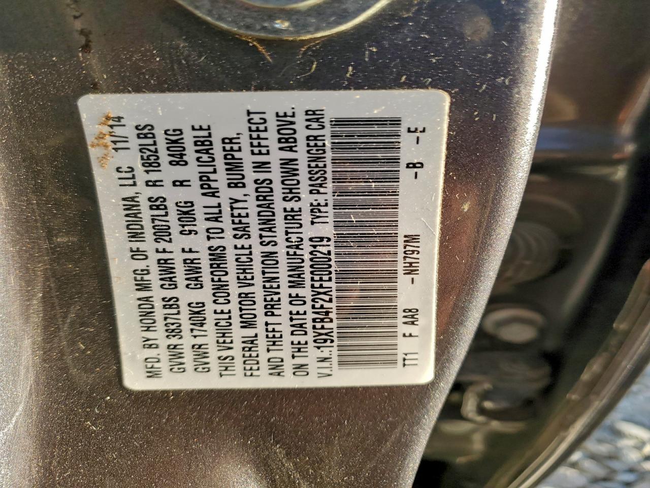 2015 Honda Civic Hybrid