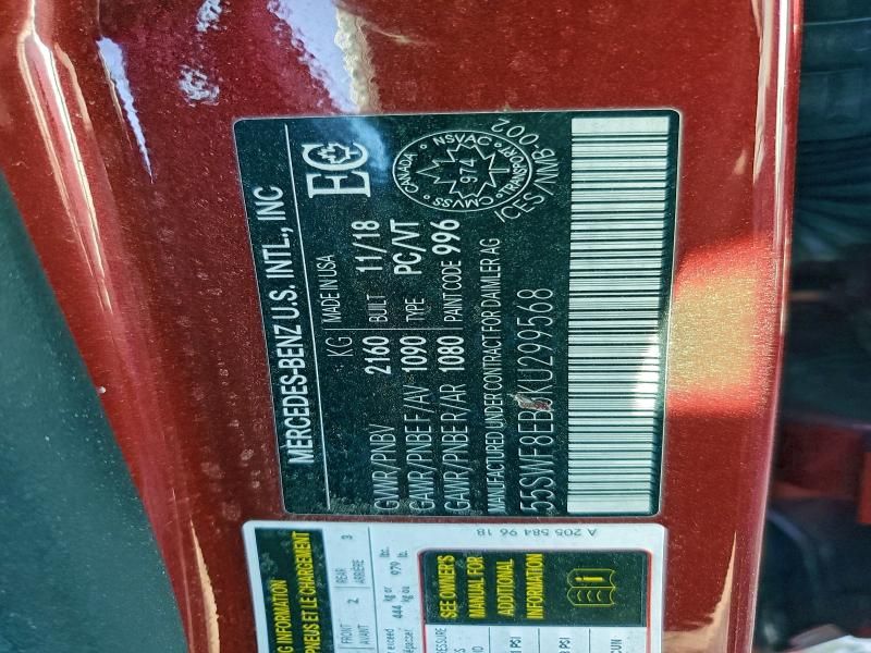 2019 Mercedes-Benz C 300 4matic