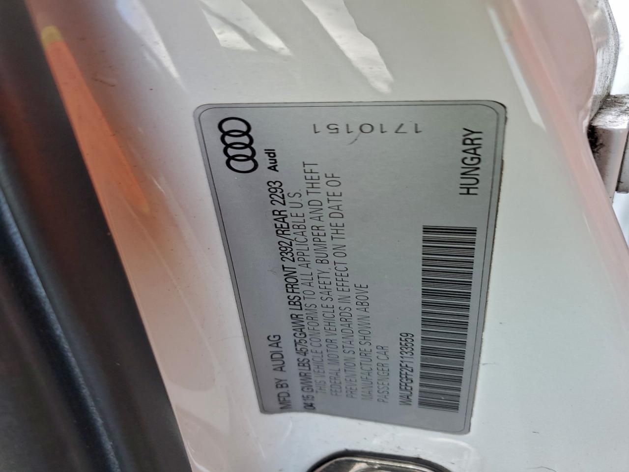 2015 Audi A3 Premium Plus