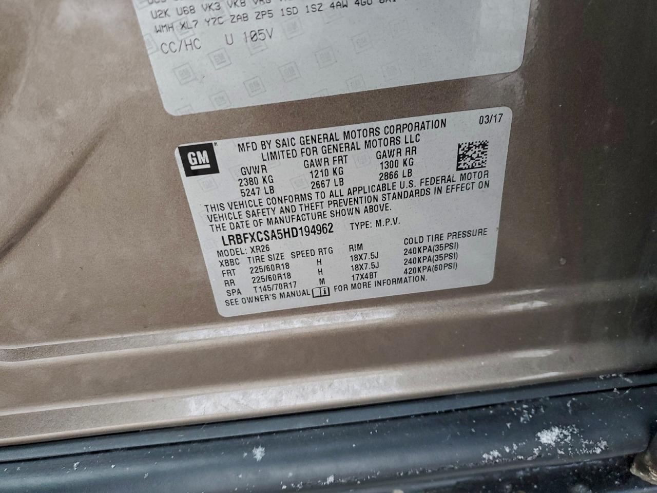 2017 Buick Envision Preferred