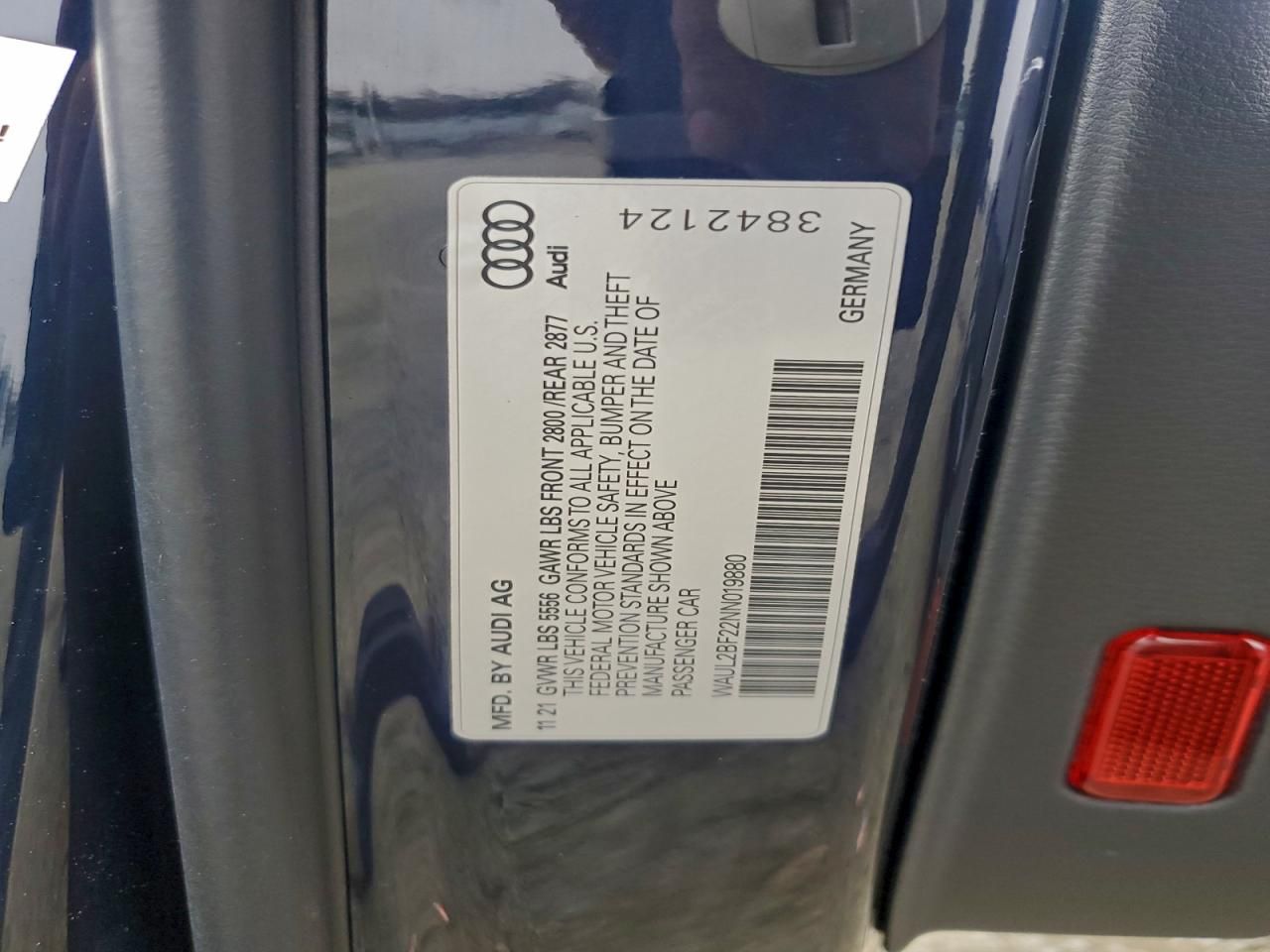 2022 Audi A6 Premium Plus