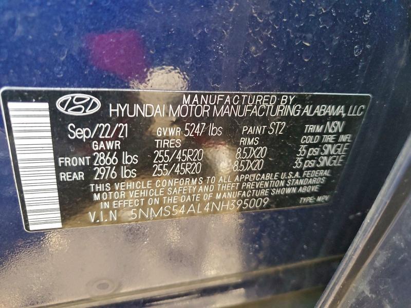 2022 Hyundai Santa fe Calligraphy